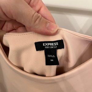 Express Body Contour High Compression Scoop Neck Body Suit